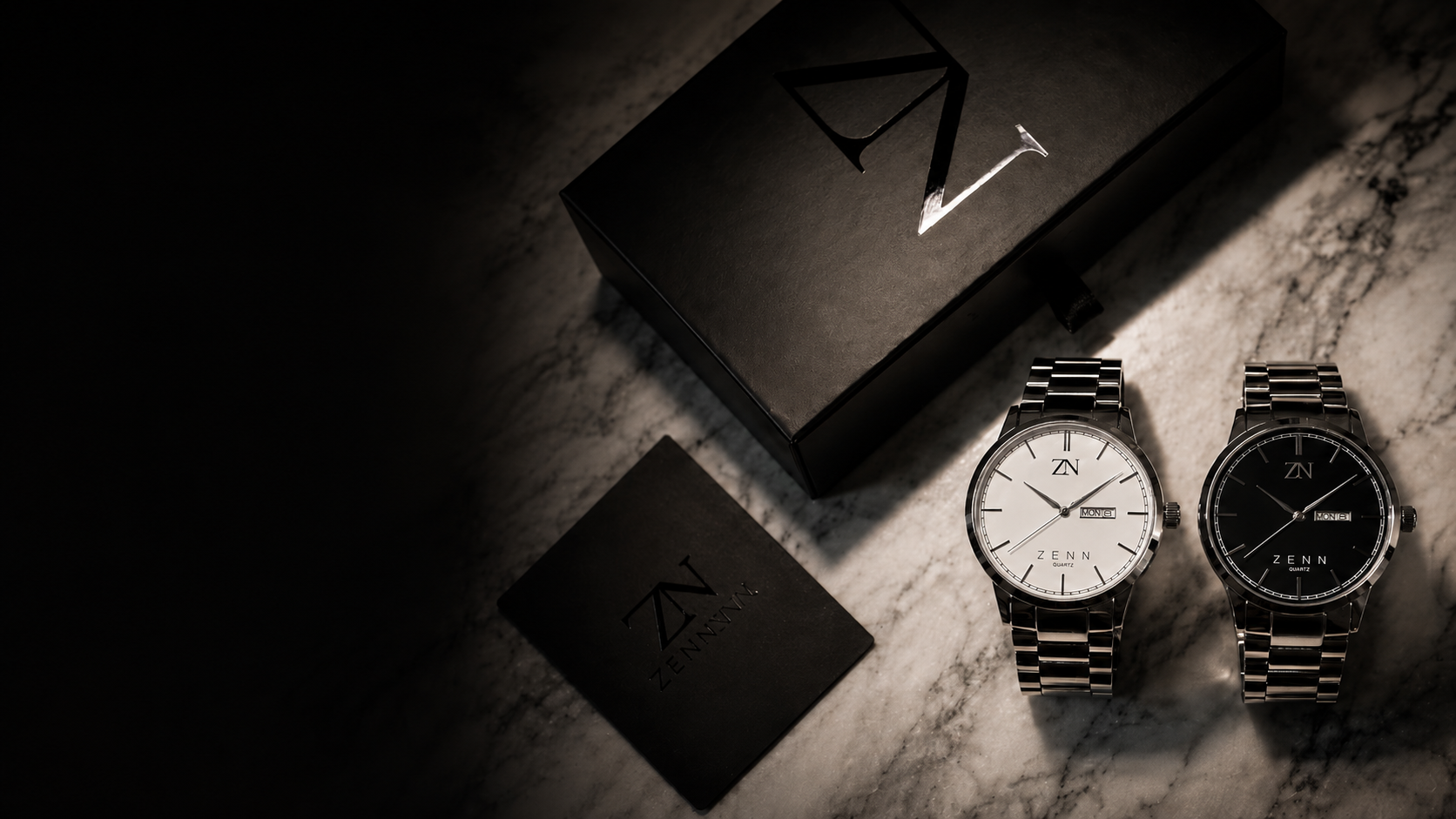 Luxury Zennova watch banner