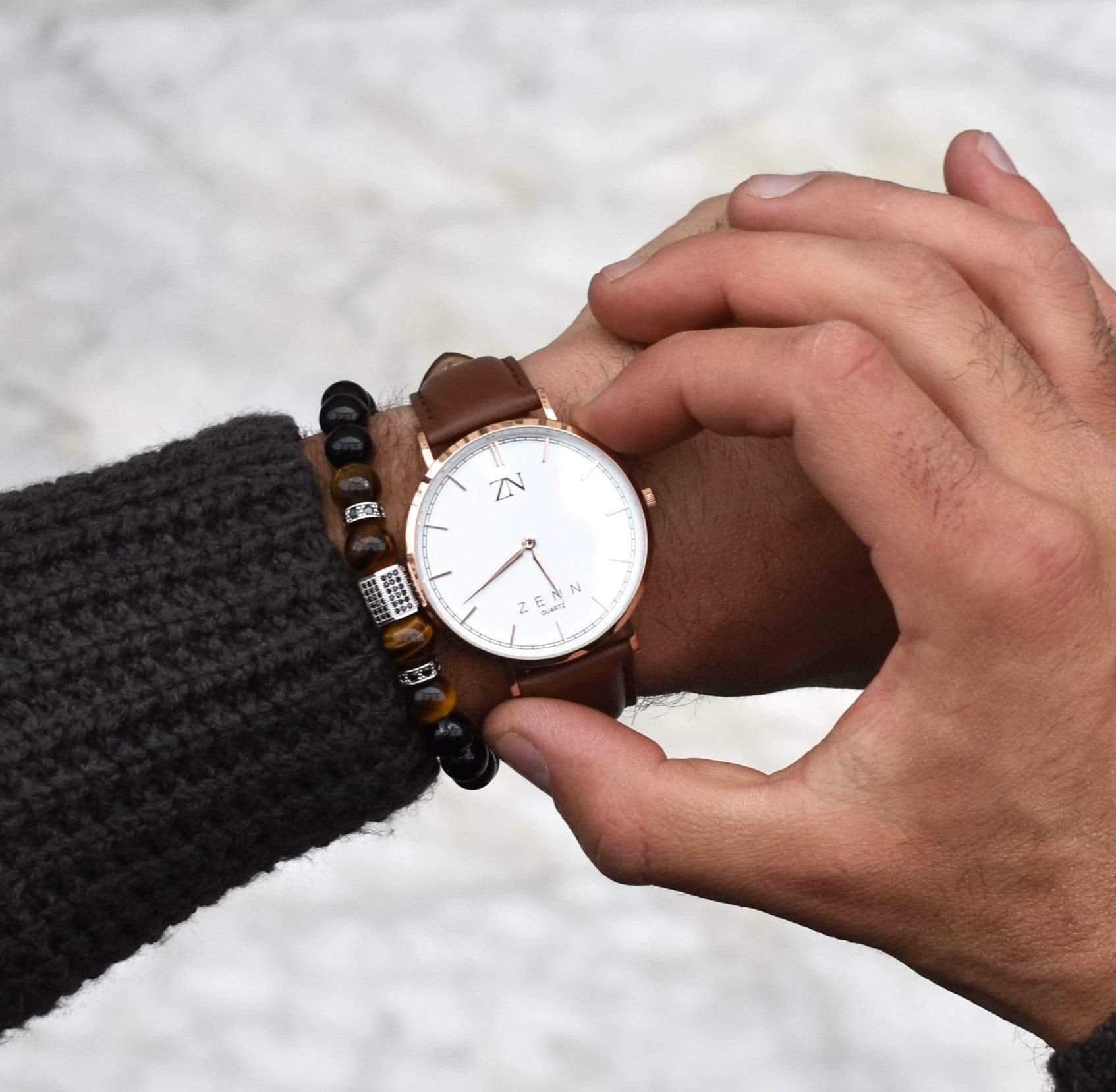 ZENN Classique Rose Gold Watch
