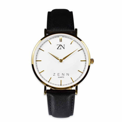 ZENN Classique Gold Brown Strap