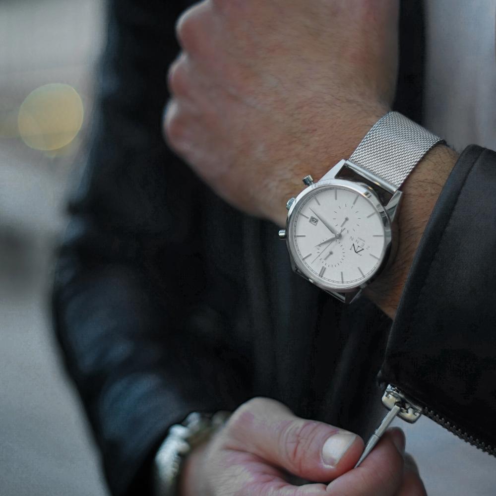 Zennova watch on wrist