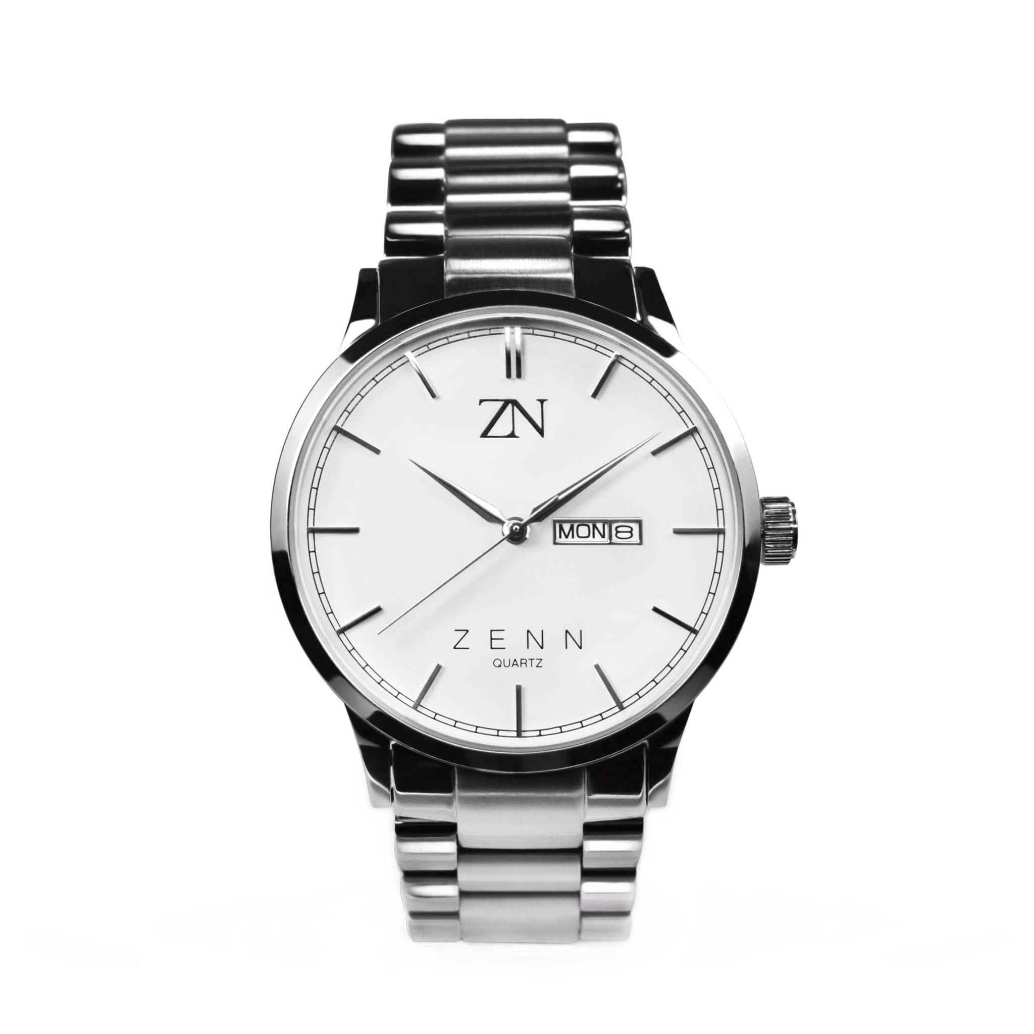 ZENN Argenti Mens Silver Watch