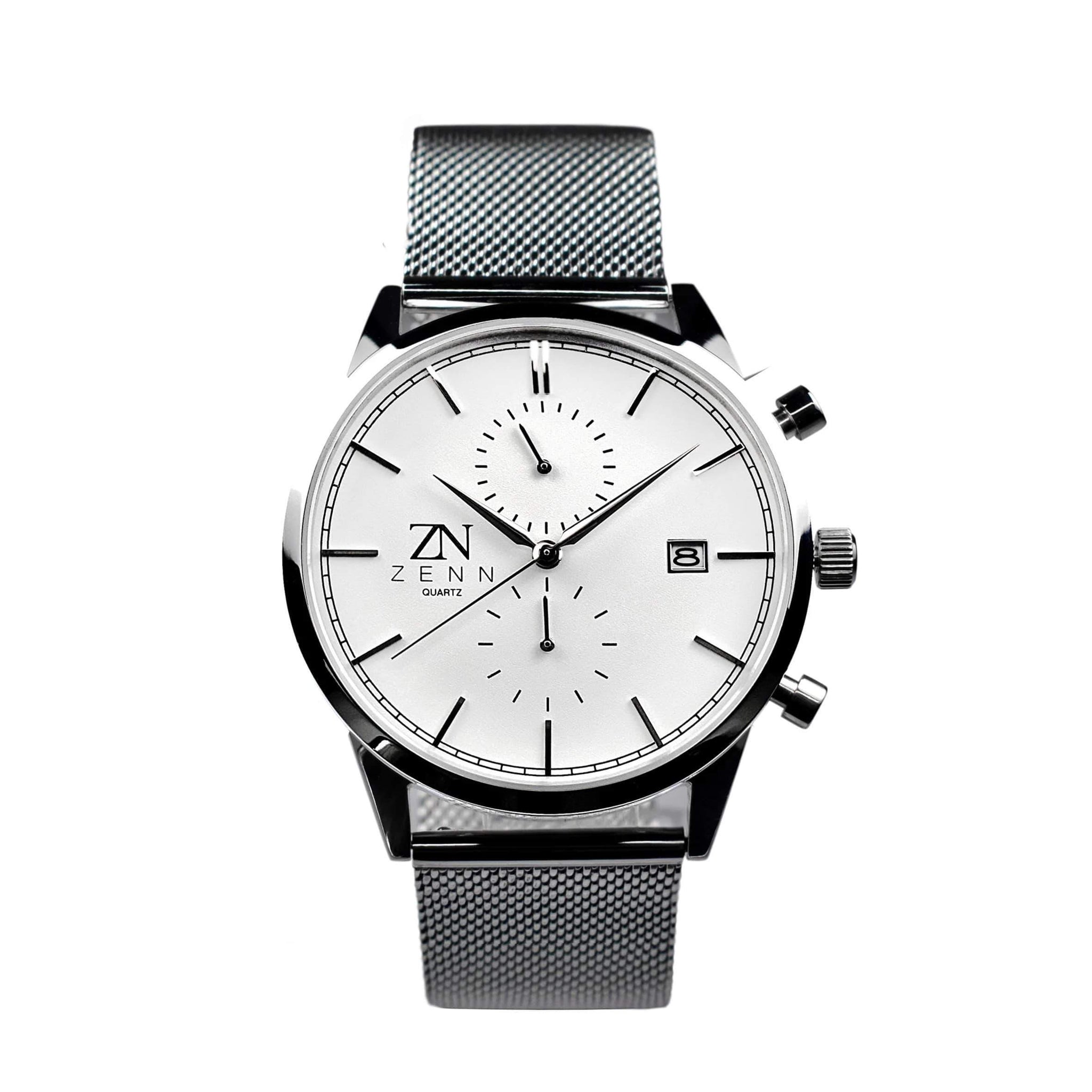 ZENN Stealth Silver Watch