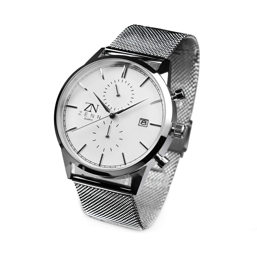 ZENN Stealth Silver Watch