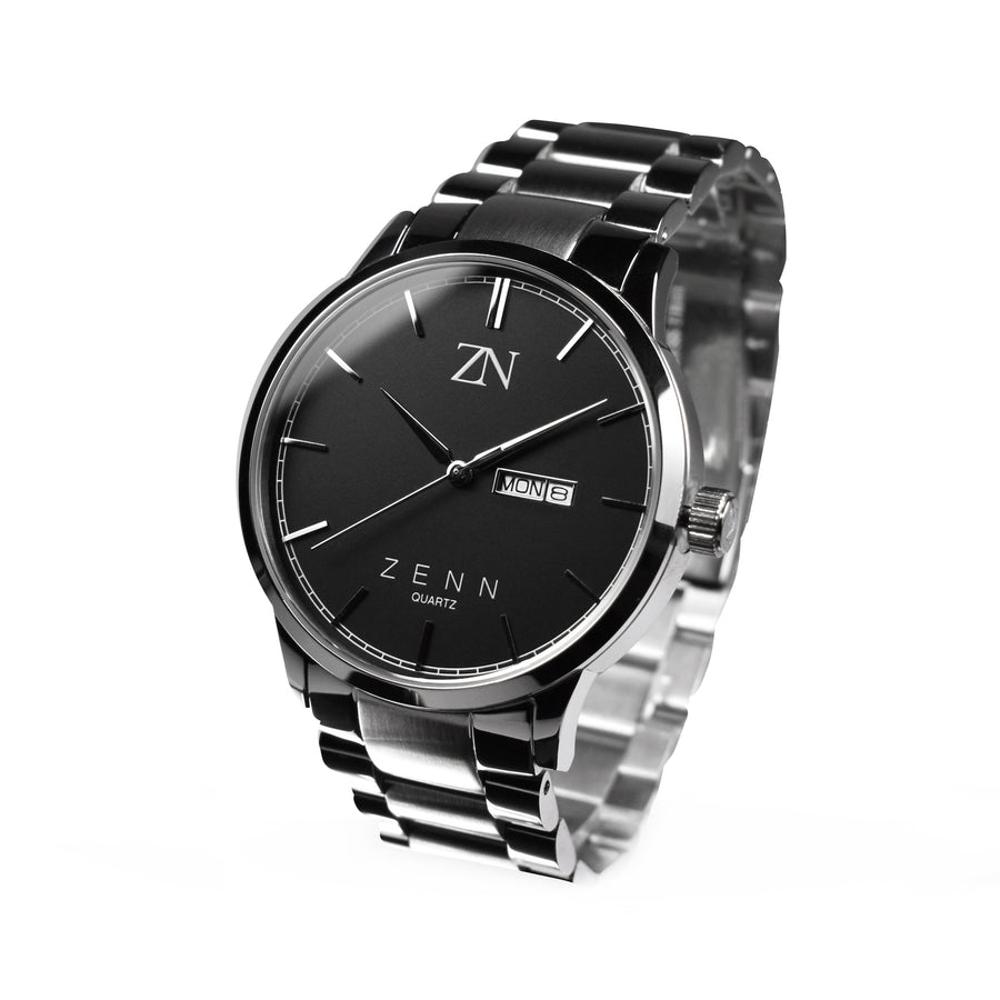 ZENN Argenti Silver - Black Dial