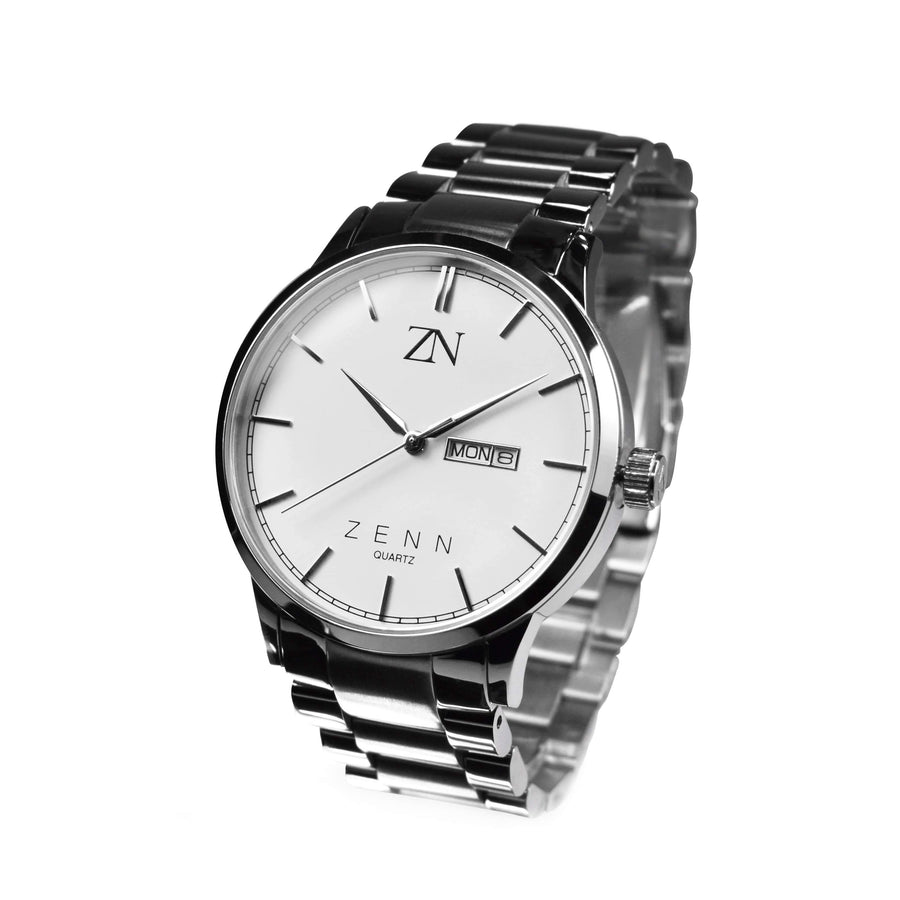 ZENN Argenti Mens Silver Watch