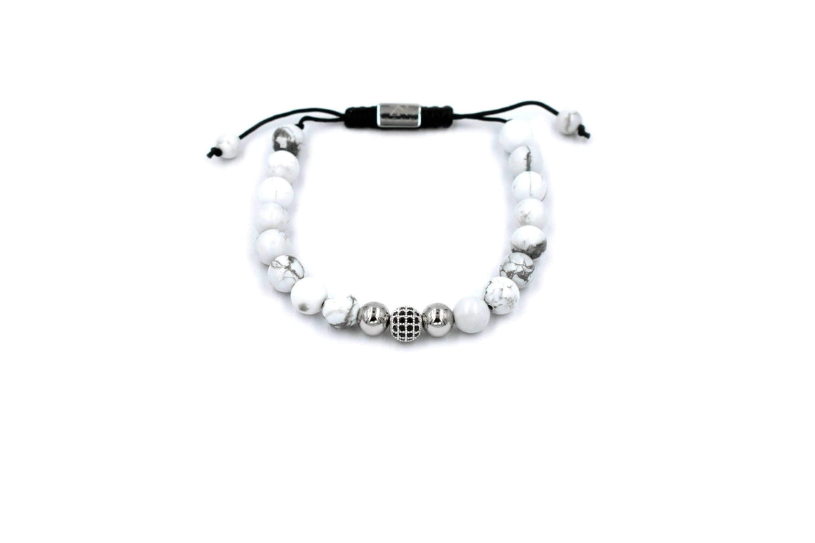 ZENN Snow Macrame Bracelet