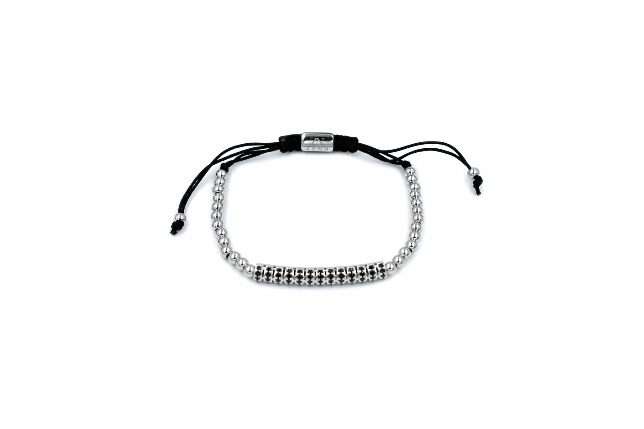 ZENN Ice Silver Macrame Bracelet