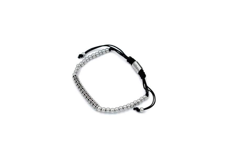 ZENN Ice Silver Macrame Bracelet