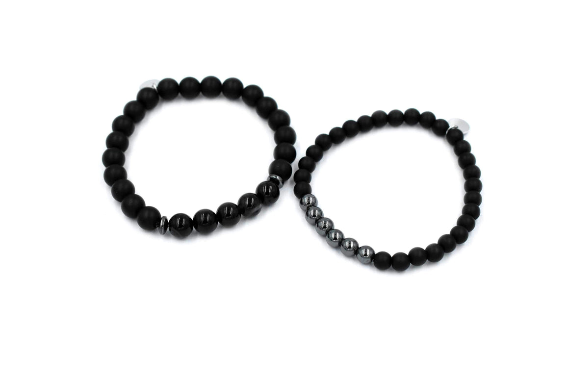 ZENN Twin Set Planet Duo Beaded Bracelet