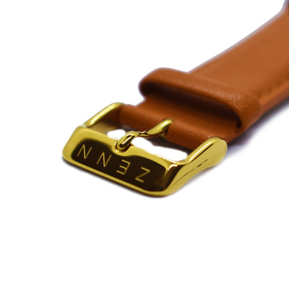 Classique Tan Strap Gold